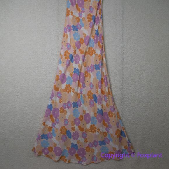 New! Charlie Holiday Daisy Midi Dress Floral‎ Cove, size XS - Picture 6 of 16